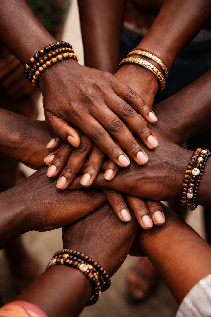 Community gathering outdoors